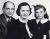 Jack, Una, and Catherine Wilkinson - 1950