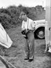 Frank Todd Wilson - with a cine camera